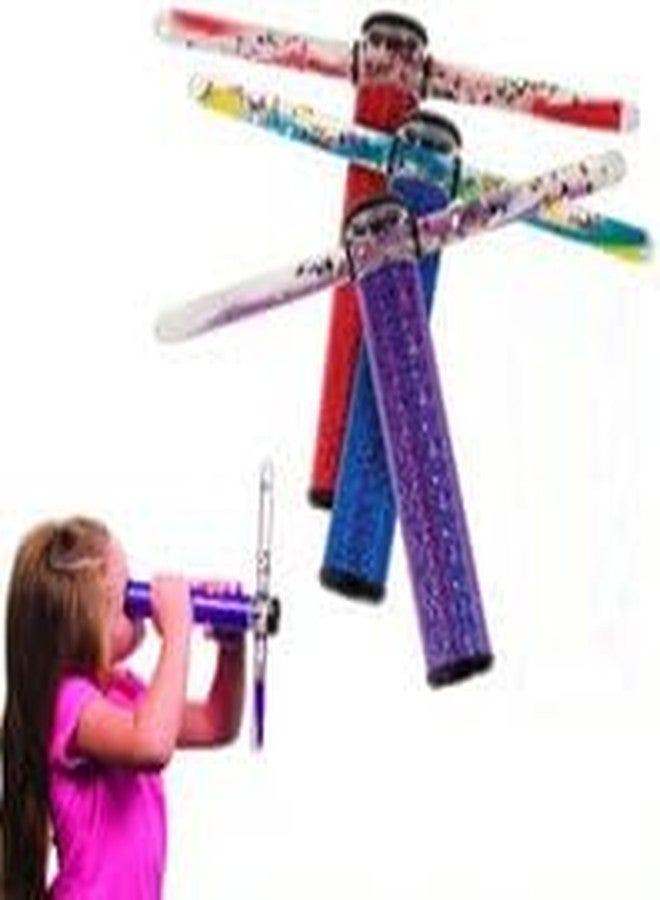 Star Magic Glitter Wand Kaleidoscope - 9 Inch Continuous Movement, Glitter Filled Wand in Gift Box (Blue) - Image 4